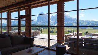 Our Stay at Adler Lodge Alpe Resort | Dolomites, Italy  (ASMR Travel)