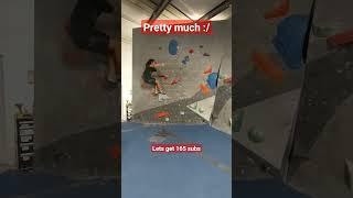 Basically. #climbing #climb #climbingtraining #foryou #bouldering #sporttraining #rockclimbing