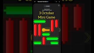 Mini Game Today 3 October Hamster Kombat How To Solve Mini Game Puzzle in Hamster Kombat (100%)