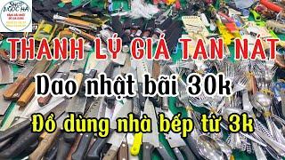 THANH LÝ - TẶNG - Dao nhật bãi 30k - Dụng cụ nhà bếp giá từ 3k - Dao sưu tầm - Hàng bãi nhật giá rẻ