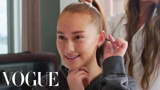 Lola Tung Gets Ready In NYC for the Coach Fashion Show | Last Looks | Vogue