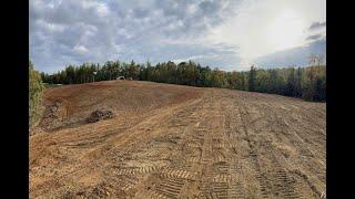 D58 Komatsu Clearing Land  Finished up