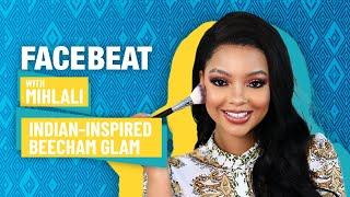 Mihlali N recreates Indian makeup from Beecham House | Facebeat tutorials with DStv