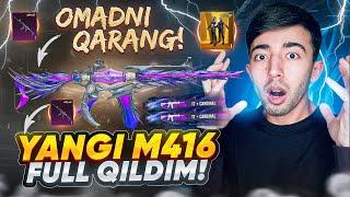 10,000 UC YANGI M416 FULL QILDIM  PUBG MOBILE!!!