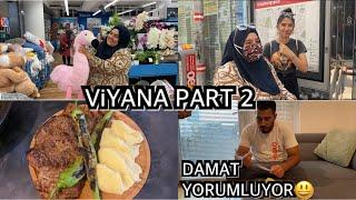 VIYANADA TÜRK SOKAGINI GEZDIK PART 2 KIZLARIMLA 1 GÜN - GÜNLÜK VLOG