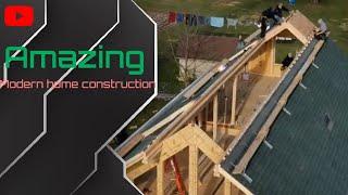 ▶ Amazing Modern Home Construction | Fast-built & Assembly