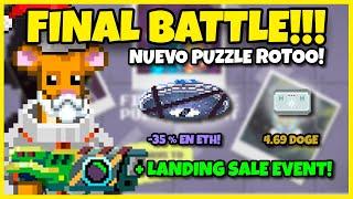 PUZZLE FINAL BATTLE CON MINERO CAT 3 EN LA LANDING SALE! CONVIENE?