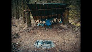 Harwood forest wild camp with the Young Wanderer