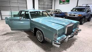 1979 Lincoln Town Car Interior Presentation! 27,000 Mile Example