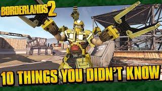 10 WILD Things That You Didn't Know About Borderlands 2!