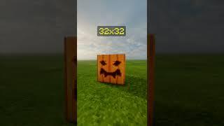 Minecraft Pumpkin Texture Pack 8x, 16x 32x, 64x 512x  #shorts