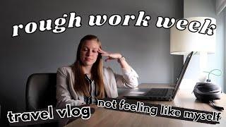 VLOG 118: rough travel work week \\ rental car issues \\ low energy \\ not feeling like myself