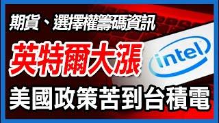 美國政府要台積電給英特爾出錢出人才出技術做晶片，台積電會接受嗎  ? 【20250213期貨、選擇權、股票】  #期貨#winsmart #股票