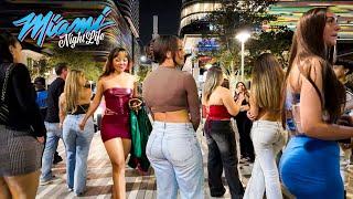Miami Nightlife!! Hottest Street Brickell!!