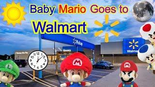 Baby Mario Goes to Walmart! | Super Dylan Plush Show