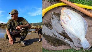 Fishing | Spearing Flounder Catch & Cook