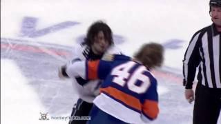 Nate Thompson vs Matt Martin Feb 13, 2010