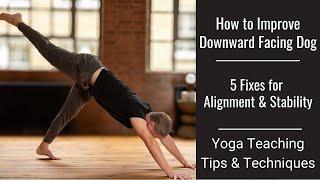 Yoga Teacher's Companion #40: 5 Ways to Improve Your Downward Facing Dog