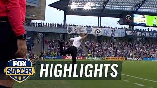 Columbus Crew head coach Gregg Berhalter incredible scorpion kick | 2016 MLS Highlights