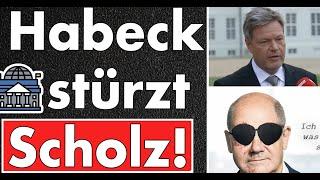 Habeck stürzt Scholz! Koalitionspartner für frühe Neuwahlen! Damit wird Scholz nächste Woche fallen!