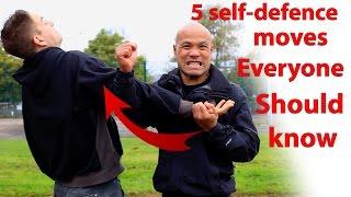 5 Self Defence moves everyone should know | Master Wong