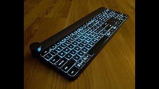 Logitech - Craft Wireless keyboard backlit and sound of typing review