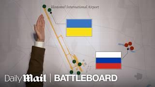 Why Russia's Invasion into Ukraine Failed on Arrival | Battle Board | Daily Mail