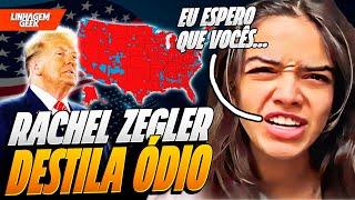 RACHEL ZEGLER DESTILA ÓDIO CONTRA ELEITORES DE TRUMP