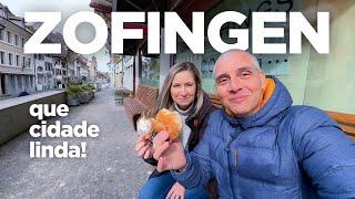 ZOFINGEN, uma cidade medieval e histórica na SUÍÇA! 4K