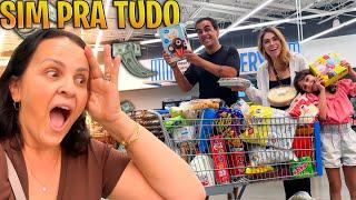 TUDO O QUE AS VISITAS COLOCAREM NO CARRINHO DO MERCADO EU VOU PAGAR 