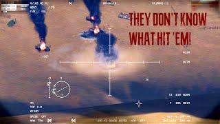 AC-130 Destroys Insurgents on the Desert Floor in Daytime Raid | ARMA3 Milsim