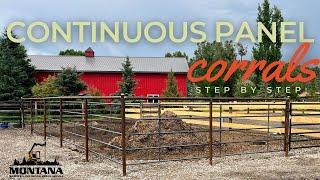 Montana's Ultimate Horse Corrals: Mastering the Art of Building Continuous Panel Fencing for Horses