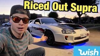 Installing $100 Worth Of Wish.com Mods On The Supra!!!