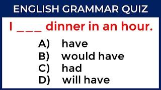 Mixed English Grammar Quiz: CAN YOU SCORE 35/35? #challenge 124