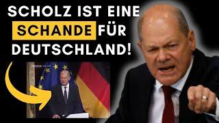 Scholz beschimpft am Tag der Deutschen Einheit alle Ostdeutschen!