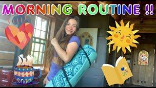 my SUMMER MORNING ROUTINE !! * spiritual & motivating *