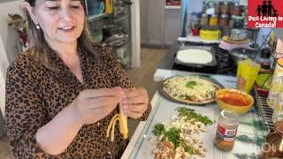 My special homemade Pizza … #pizzarecipe #desilivingincanada #rubyjaved