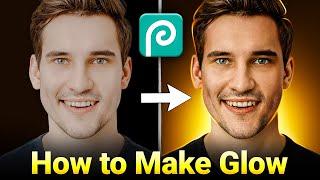 How to Create Glow Effect for Thumbnails | Photopea Tutorial