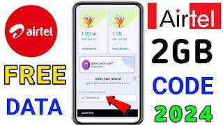 Airtel 2GB Free Data Offer 2024 | Airtel Sim Me 2GB Free Data Kaise Le | Airtel Free Data Offer 2024