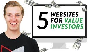 5 Websites I use as a Value Investor