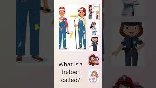 WHO Are the Everyday Heroes in Our Community? | Our Helpers | who help us  #english #shorts