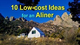 10 Easy and Low-Cost Ideas for Your Aliner or Trailer