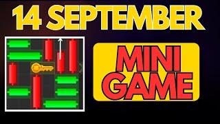 14 SEPTEMBER Hamster Kombat MINI GAME Solved