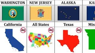 Most Hated States From Every US State