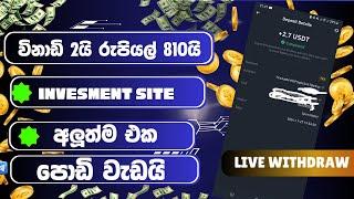 How to Earn money online|new Investment site| Sl vidu dot com #emoneysinhala #makemoneyonline