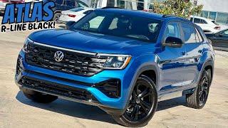 2025 VW Atlas Cross Sport SEL R-Line Black Kingfisher Blue Is Sporty Live Never Before