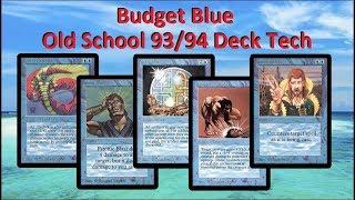 Old School 93/94 Deck Tech (Budget Blue)