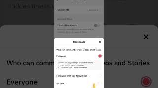 how to off tiktok comments
