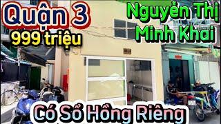 Quận 3 dưới 1 Tỷ có sổ hồng riêng, mới thấy lần đầu tiên.