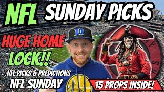 NFL Picks Sunday Wildcard | NFL Picks Today 1/12/2025 | Free NFL Picks, Props & Predictions